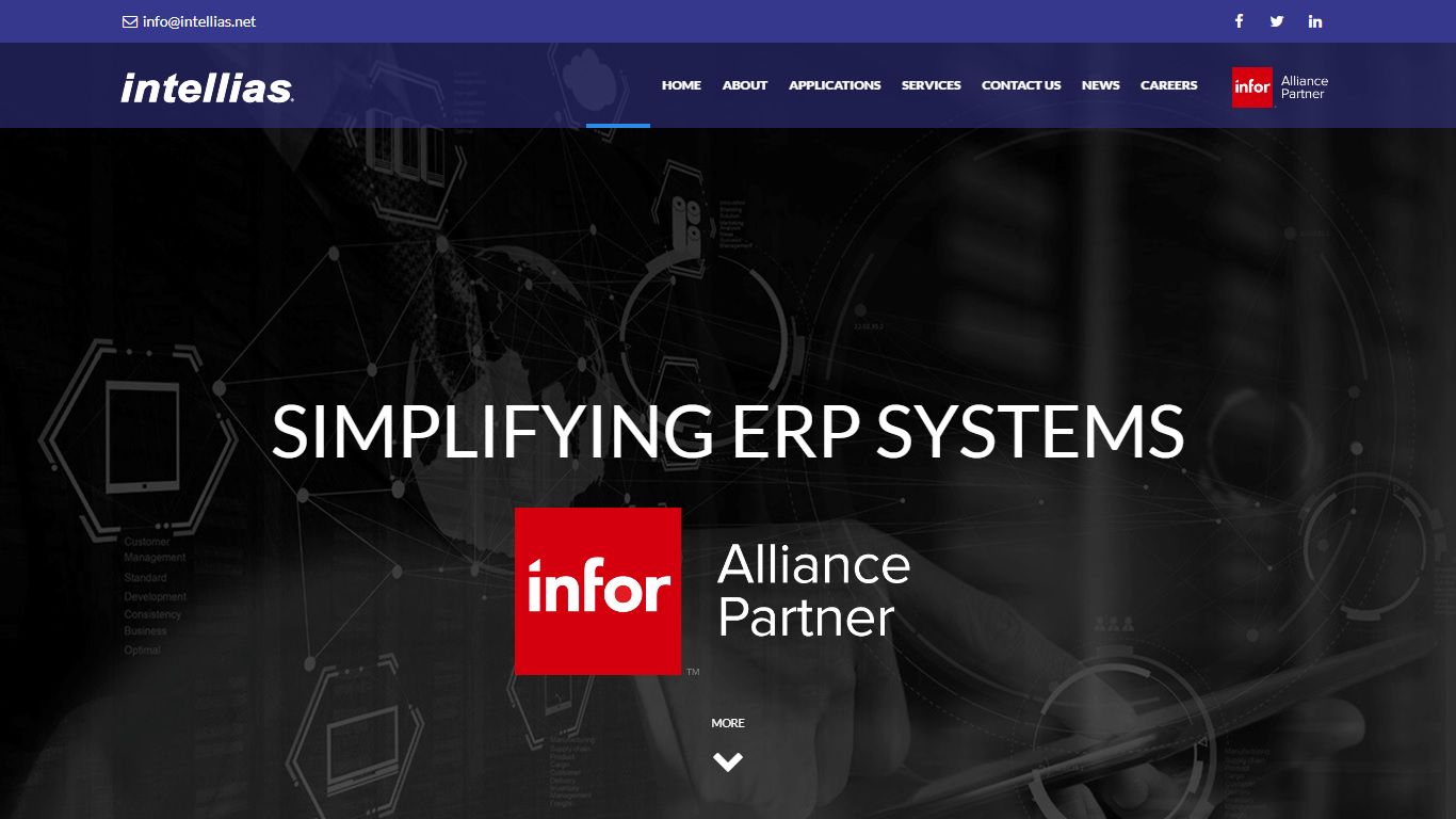 Intellias® | IT Services and Web Applications to Simplify Infor ERP Systems